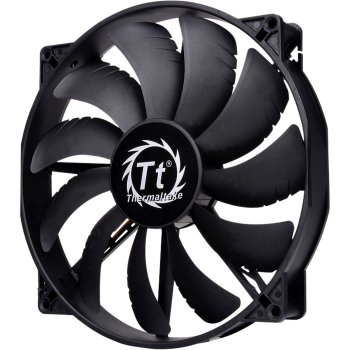 Thermaltake Pure 20 korpuso ventiliatorius 200mm, juodas