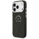 Karl Lagerfeld dėklas iPhone 17 Pro telefonui Karl RSG Logo MagSafe, juodas