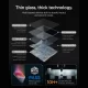 Apsauginis stiklas Spigen Glas.tR EZ Fit Pro, iPhone Duo, 2 vnt.