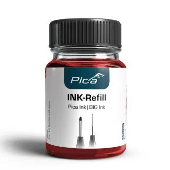 Pica INK / BIG INK žymeklių pildymo rinkinys, raudonas, 25 ml