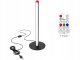 Grindinis LED RGB šviestuvas 50cm su nuotolinio valdymo pulteliu, juodas