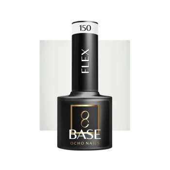 Ocho Nails Flex 150 Rubber Hybrid Nail Base, 5 g