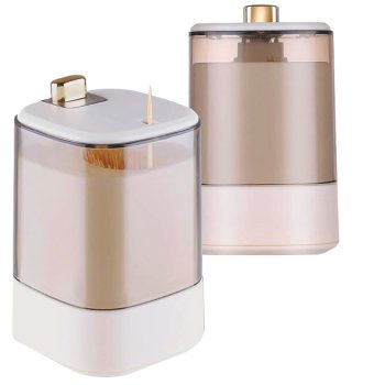 Automatic Toothpick Dispenser, White