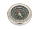 Metalinis kišeninis kompasas ir busolė žygiams (Ø 8 cm)