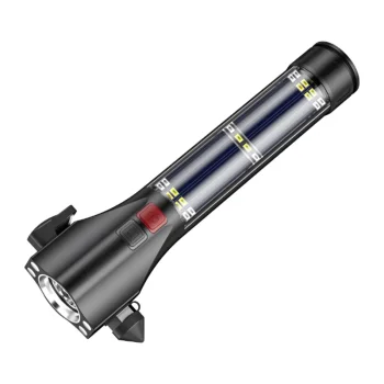 Daugiafunkcis žibintuvėlis Superfire D30, 310 lm, su saulės baterija ir magnetu