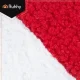 Ruhhy Christmas Decorative Candy Pillow, 30x15 cm, White/Red
