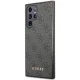 Guess Samsung Galaxy S24 Ultra dėklas 4G Metal Gold Logo, juodas