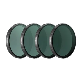 Freewell Standard Day ND filtrų rinkinys DJI Osmo Action 6 kamerai, 4 vnt.