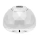 Activeshop Shiny 86W UV/LED nagų lempa, balta su sidabriniu perlu