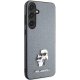 Karl Lagerfeld Samsung Galaxy S24 Plus Case Saffiano KC Pin, Grey