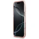 Apsauginis dėklas Guess IML Gradient Triangle Logo MagSafe skirtas iPhone Air, rožinis