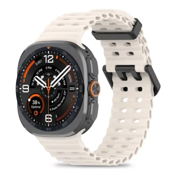 Tech-Protect Iconband Pro dirželis Samsung Galaxy Watch Ultra 47mm, smėlinis (Starlight)