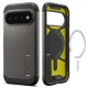 Spigen Tough Armor Mag dėklas telefonui Google Pixel 11 Pro, tamsiai pilkas