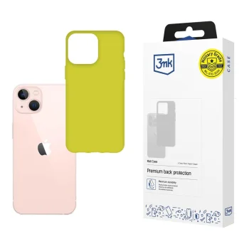 „3mk Matt Case“ dėklas „iPhone 14“ telefonui, laimo žalias