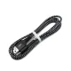 Maclean Lightning–USB-A laidas 2.4A 1m, juodas (MCE472)