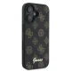 Guess Peony Script MagSafe dėklas telefonui iPhone 16 Plus, juodas