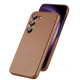 Dux Ducis Grit dėklas Samsung Galaxy S23+, eko oda, rudas