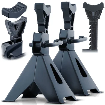 Humberg HM-384 Jack Stands 3 Ton Capacity 2 Pack