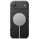 Ringke dėklas iPhone 17 Air telefonui Silicone Magnetic MagSafe, juodas