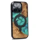 „Bewood Unique“ dėklas, skirtas „iPhone 16 Pro“ – turkio spalvos, su „MagSafe“
