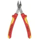 Elektronikos šoninio kirpimo replės Knipex VDE Electronic SuperKnips INOX 78 06 125, 125 mm