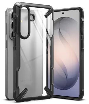 Ringke Fusion X Case for Samsung Galaxy S26+ - Transparent Black