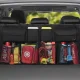 Wozinsky WDO-01 automobilinis sėdynės atlošo ir bagažinės organizatorius, 8 kišenės, juodas