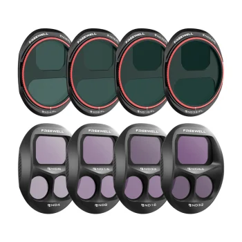 Freewell All Day filtrų rinkinys DJI Mavic 4 Pro dronui (8 vnt.)