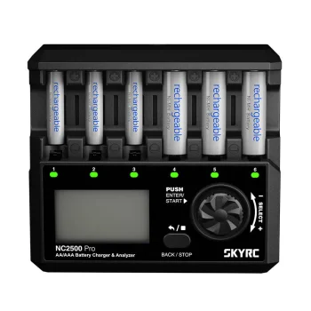 SkyRC NC2500 Pro AA/AAA baterijų įkroviklis