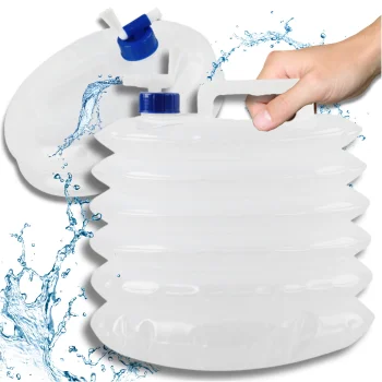 Foldable Water Canister with Tap, 15 L