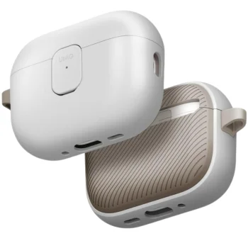 Uniq Clyde Case for AirPods Pro 3rd Gen, Gray-Beige