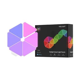 Išmaniosios LED šviesos panelės Yeelight Smart Light Panels YLFWD-012, 6 vnt.
