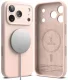 Ringke Silicone MagSafe dėklas Apple iPhone 18 Pro, Pink Sand