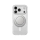 AmazingThing Titan Pro Pop Lens dėklas telefonui iPhone 18 Pro Max su stovu ir MagSafe, skaidrus
