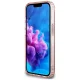 Guess IML Glitter Circle MagSafe dėklas iPhone 16e, rožinis