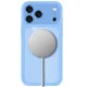 Tech-Protect MagPeak MagSafe CC dėklas iPhone 18 Pro / 17 Pro, Clear Blue