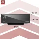 Sieninė oro užuolaida-šildytuvas Kaminer Zelvion 26399, 2000W, juoda