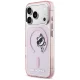 Karl Lagerfeld IML Peekaboo MagSafe dėklas iPhone 17 Pro Max, Rausvas