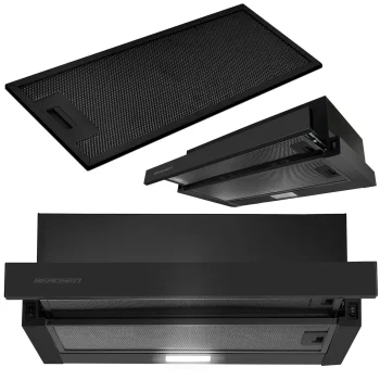 Teleskopinis gartraukis Berdsen BT-238, 50 cm, juodas