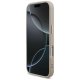 Guess dėklas iPhone 17 Pro telefonui 4G PU Leather Triangle Logo MagSafe, rožinis