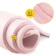 4FIZJO NBR Yoga & Fitness Exercise Mat 180×60×1 cm, light pink