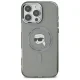 Karl Lagerfeld dėklas iPhone 16 Pro Max, IML Metal Karl Head MagSafe, juodas