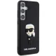 Karl Lagerfeld dėklas Samsung Galaxy S24 Plus, 3D Rubber Ikonik, juodas