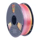 Sunlu PLA+ Silk 3D spausdintuvo plastikas 1.75mm 1kg (Rainbow 01)