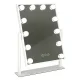 Case 108326 LED kosmetinis makiažo veidrodis su USB, 30x40 cm, baltas