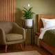 Modernhome ME-ATS09 Freestanding Flower Stand, Loft Style