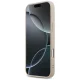 Guess Leather 4G Triangle Strass MagSafe dėklas iPhone 17 / 18 Pro Max, rožinis