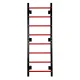 Gimnastikos sienelė MOVEPRO 215 cm su prisitraukimų skersiniu, juoda
