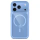 Tech-Protect MagOne CC MagSafe dėklas ir 2 apsauginiai stiklai iPhone 18 / 17 Pro Max, skaidrus mėlynas