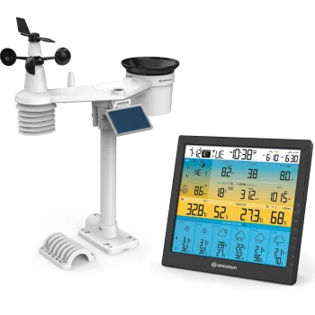 Bresser 7003220 4CAST PRO SF 7-in-1 Solar Weather Station